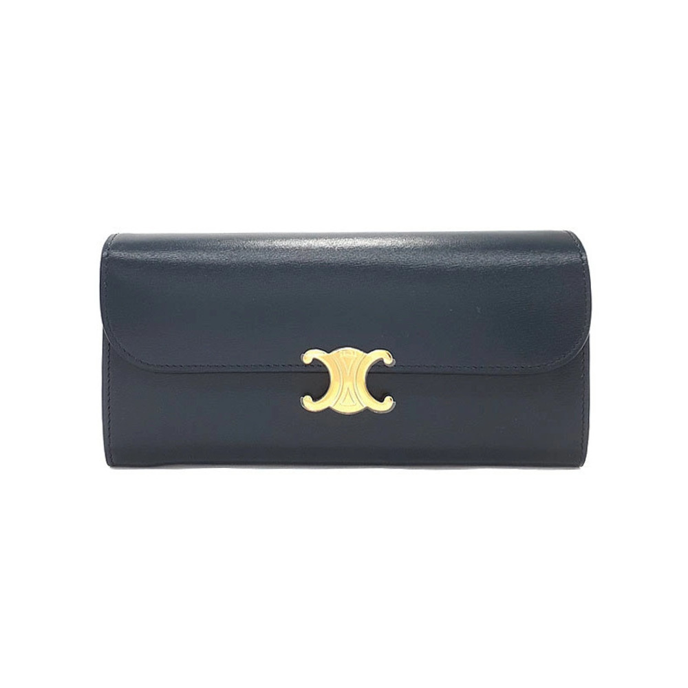 Celine Triomphe Wallet Bi fold Long